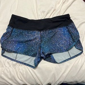 Rare Lululemon speed up shorts 2in inseam